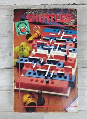 Vintage 1986 SHUTTLES Game Discovery Toys Collectible Board Game